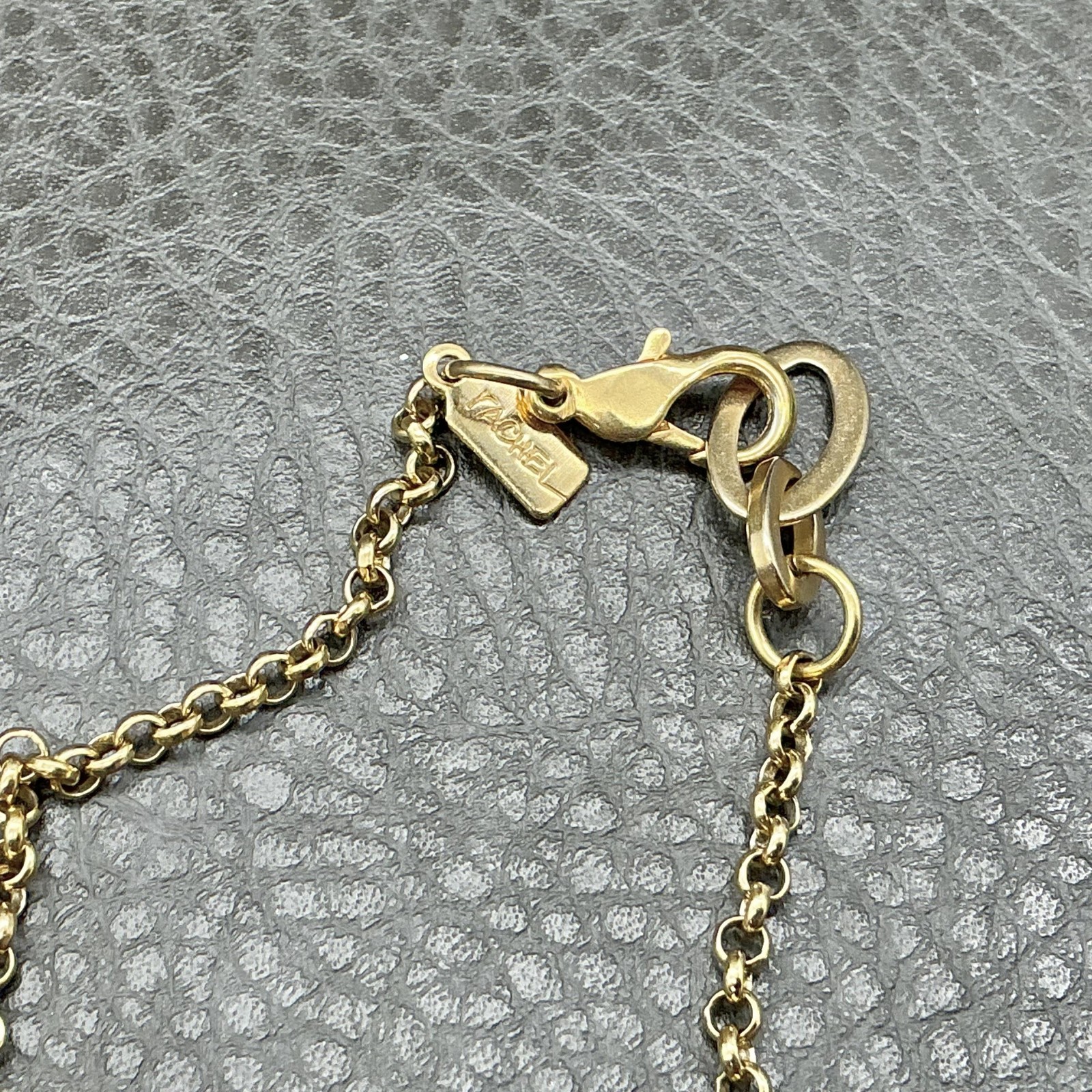Rachel Necklace Gold Tone White Teardrop Pendant 28 In Womens Statement Jewelry