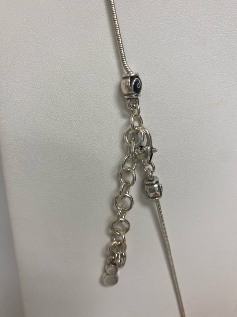 Brighton Silver Color Pearl Shapes Necklace