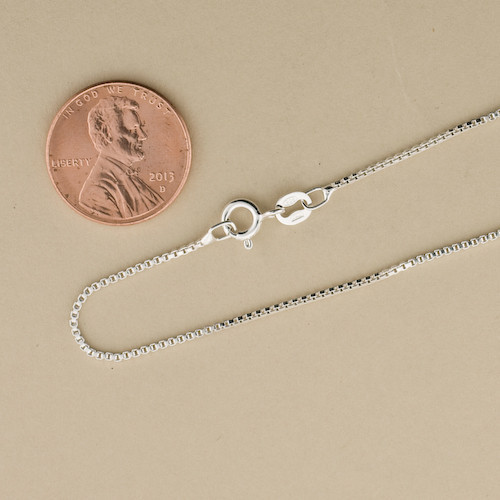 .925 Sterling Silver Box Chains. Wholesale Italian Chains.16″,18″,20″,22″,24″,30
