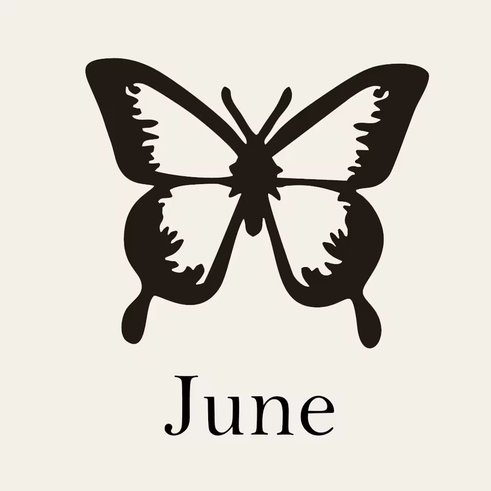 Custom Name Butterfly Month Pendant Necklace Jewelry Charm Jewelry Choker Chain