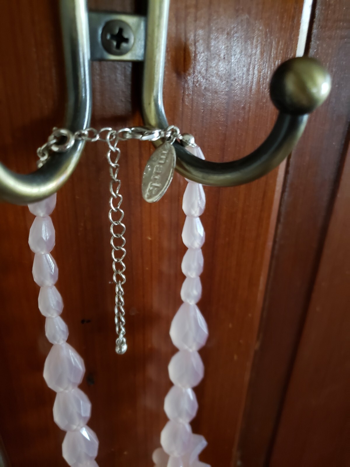 Mark Pink Beaded Necklace Fashion Statement Jewelry Avon