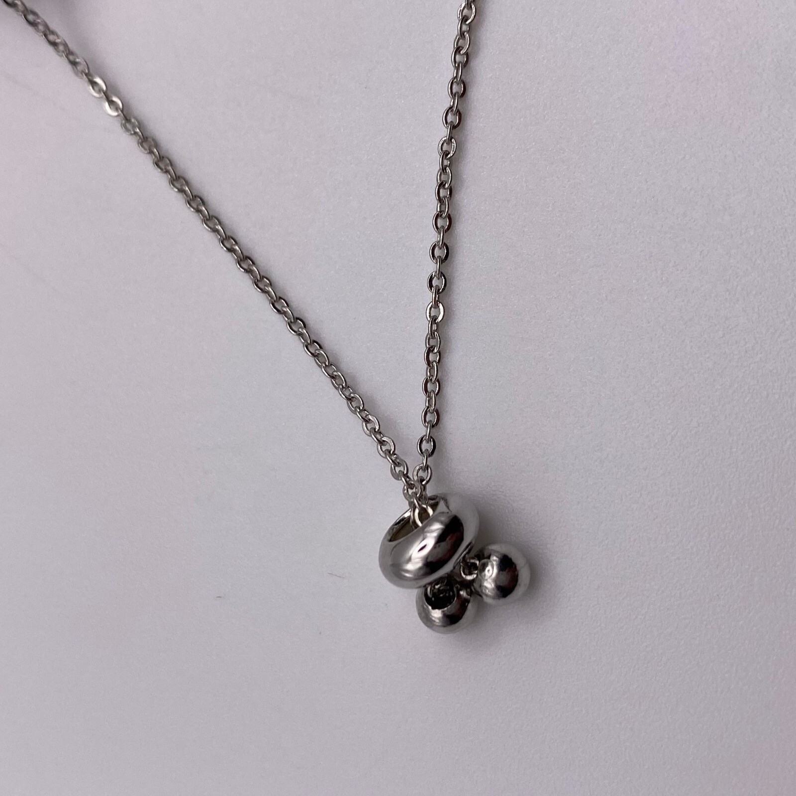3pcs Bracelet Gold Silver Interlocking Circles Chain Rhinestone Elegant Bracelet