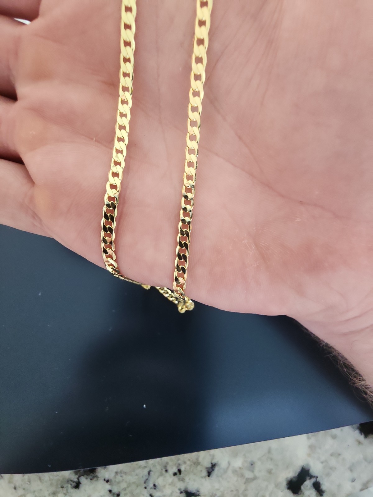 750 ITALY Gold Filled 24″ Mico Cuban Link Chain