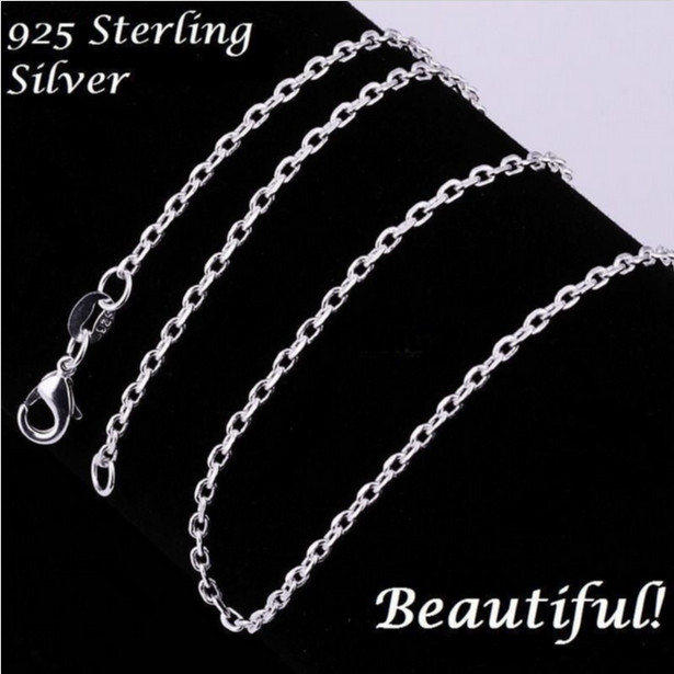 Rare MALE FEMALE CARDINALS BIRD FENCE Pendant 925 Sterling Silver 22″ Necklace