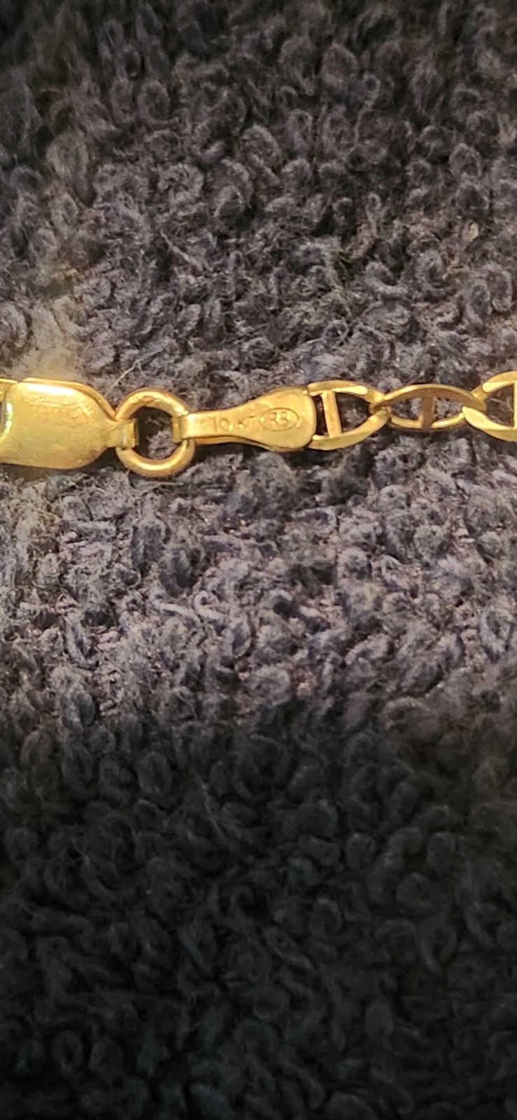 10K Gold Mariner Chain 3MM 24″ Inches