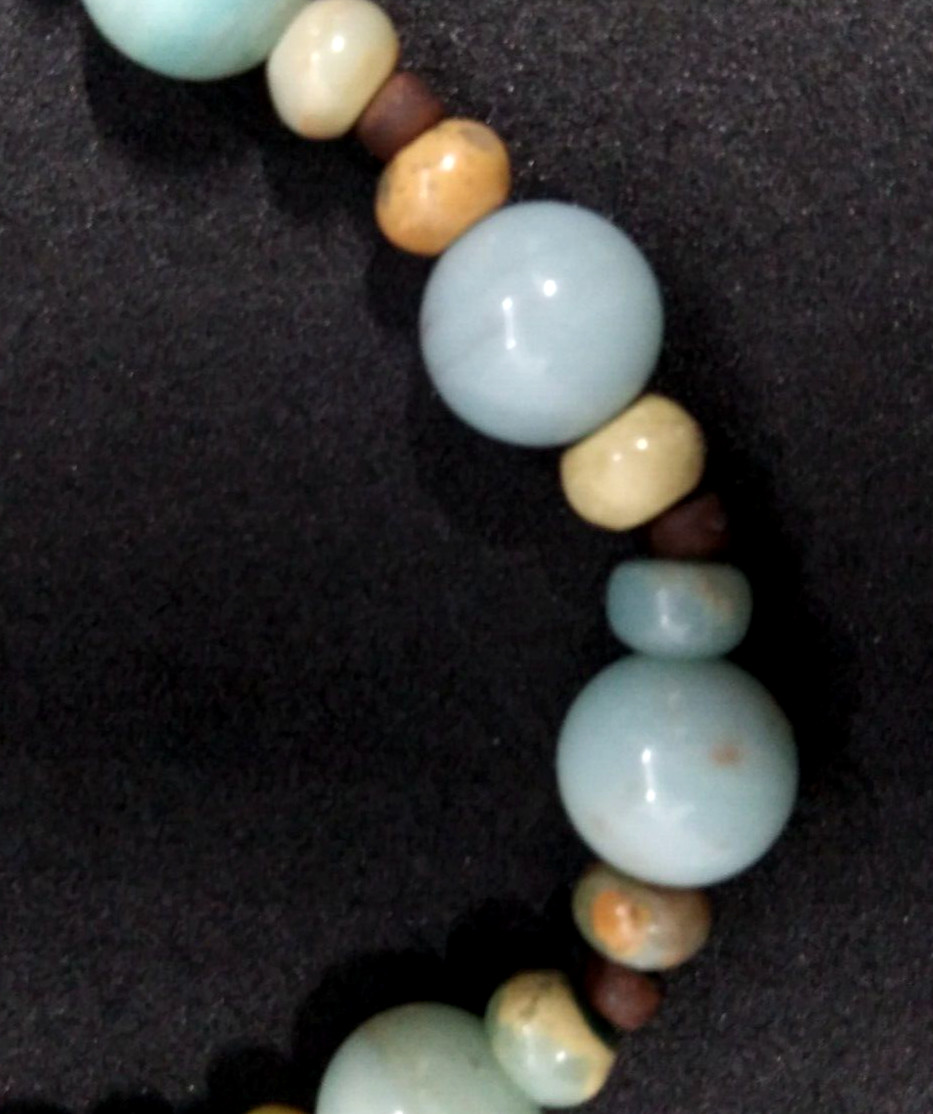 (2) Multicolored Boho Western Beaded Necklaces Colorful Costume Jewelry
