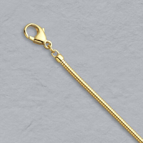 18K Gold Filled Snake Chain Necklace 16/18/20/22-38 inch* 1.2/1.6/2/2.5/3mm Wide