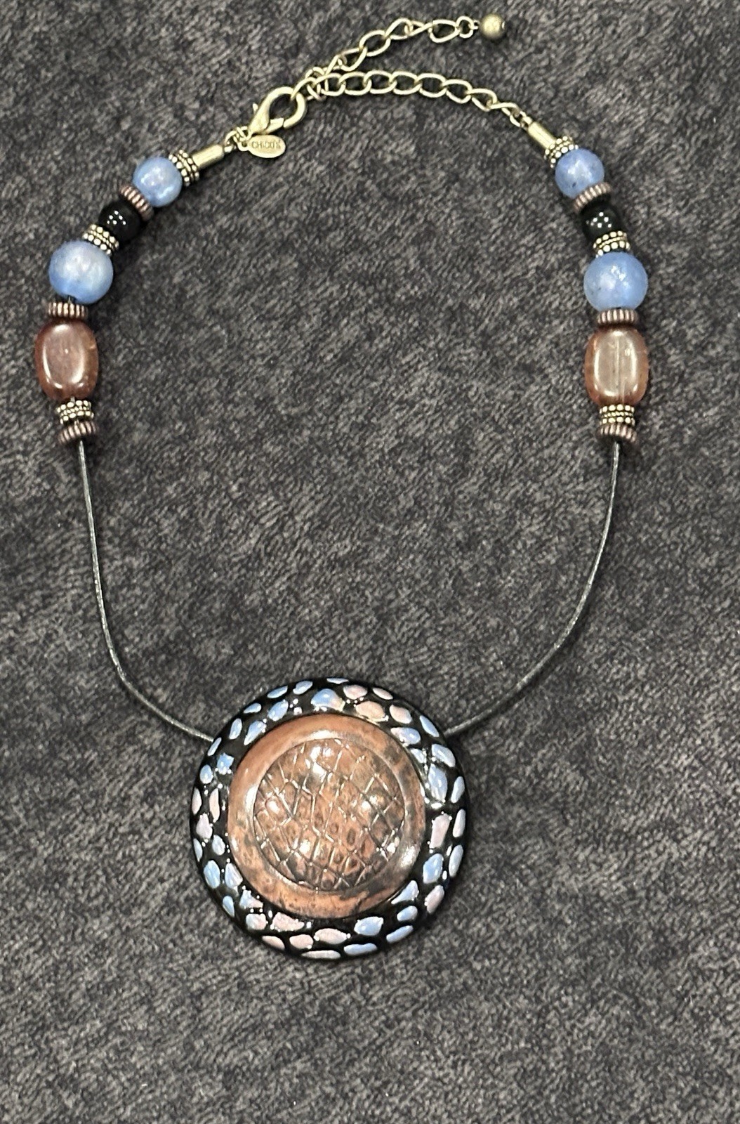 Vintage Chicos, 18 inch Western Style Medallion