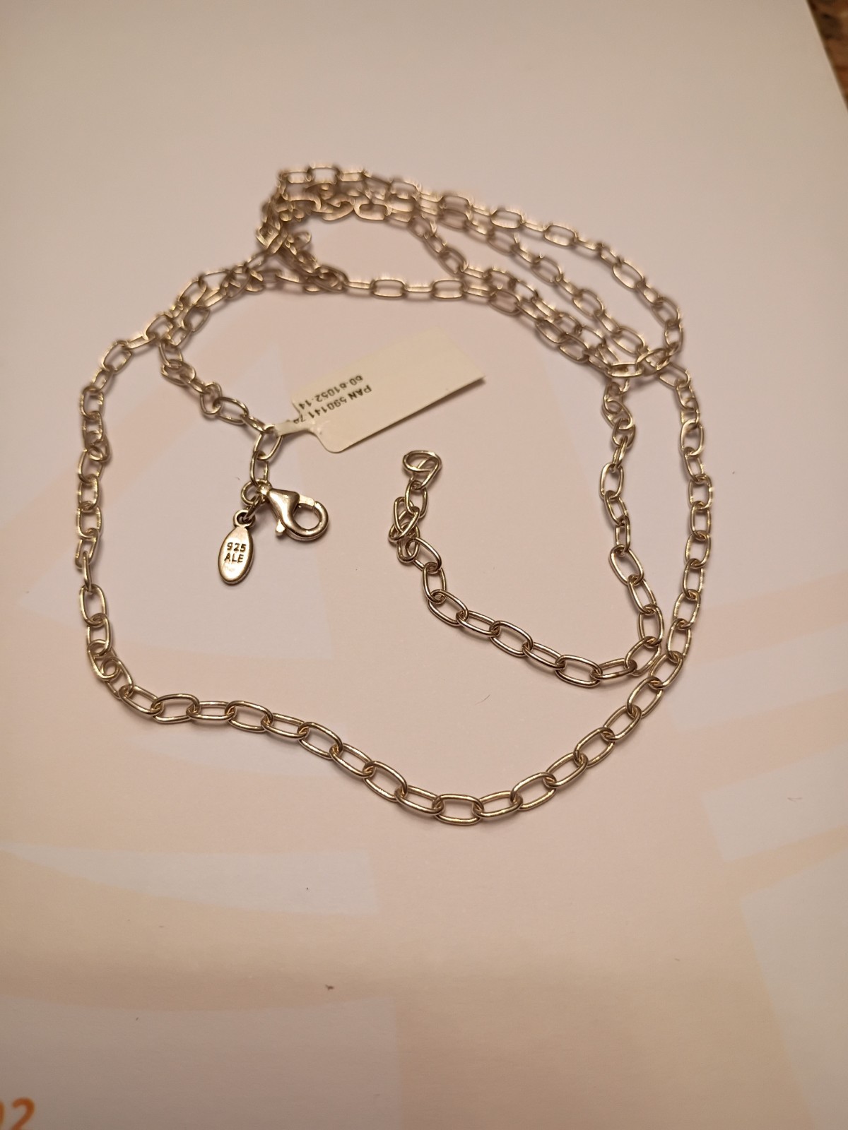 💥Authentic Pandora Oval Link Chain Necklace #590141-70 cm / 27.5 in 💥 NEW 💥