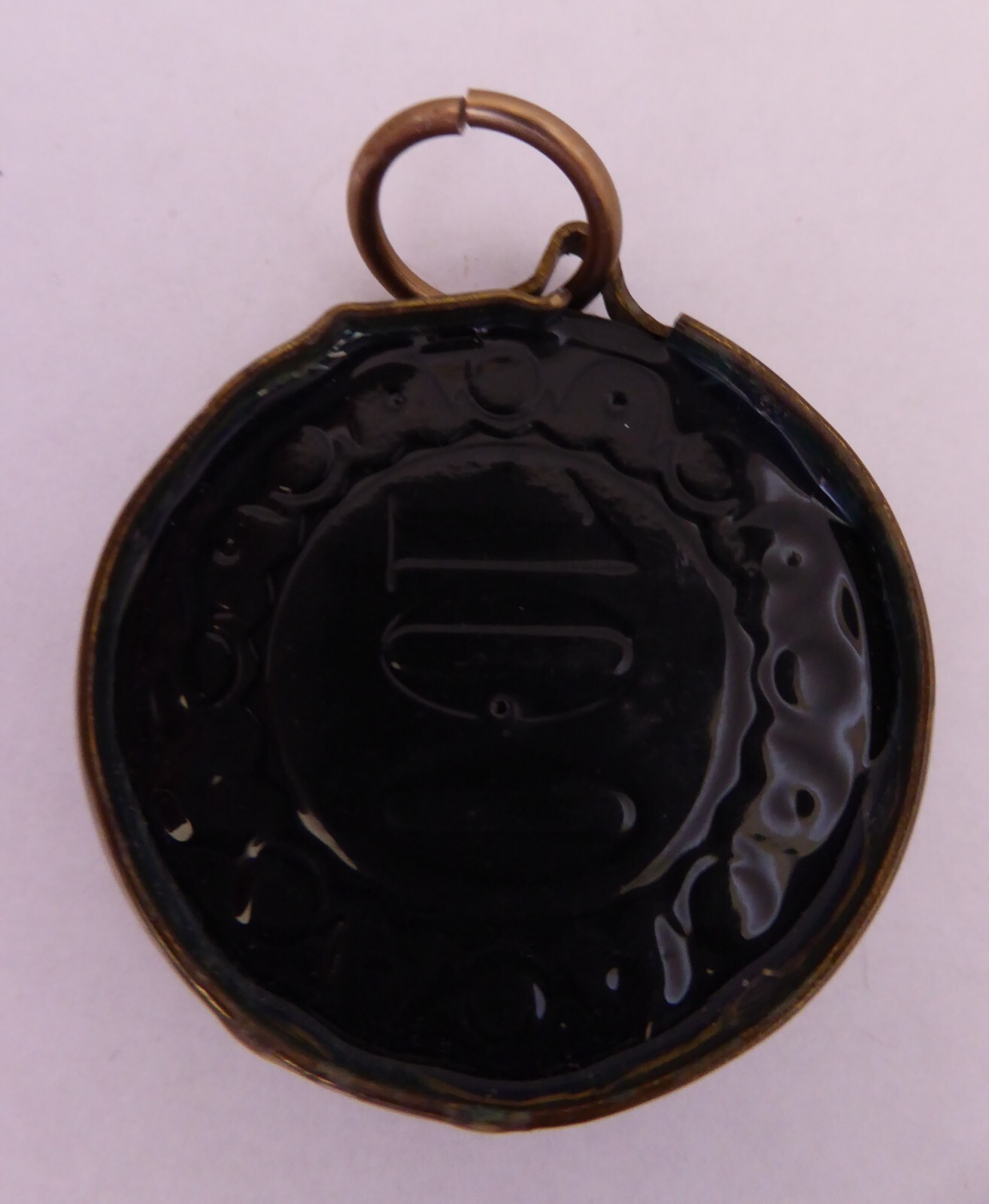 Pendant Anime Steampunk Pop Art Mixed Media One Of A Kind Handmade Upcycled
