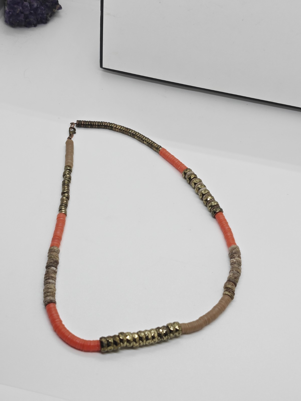 Handmade In Thailand Beaded Necklace Costume Jewellery