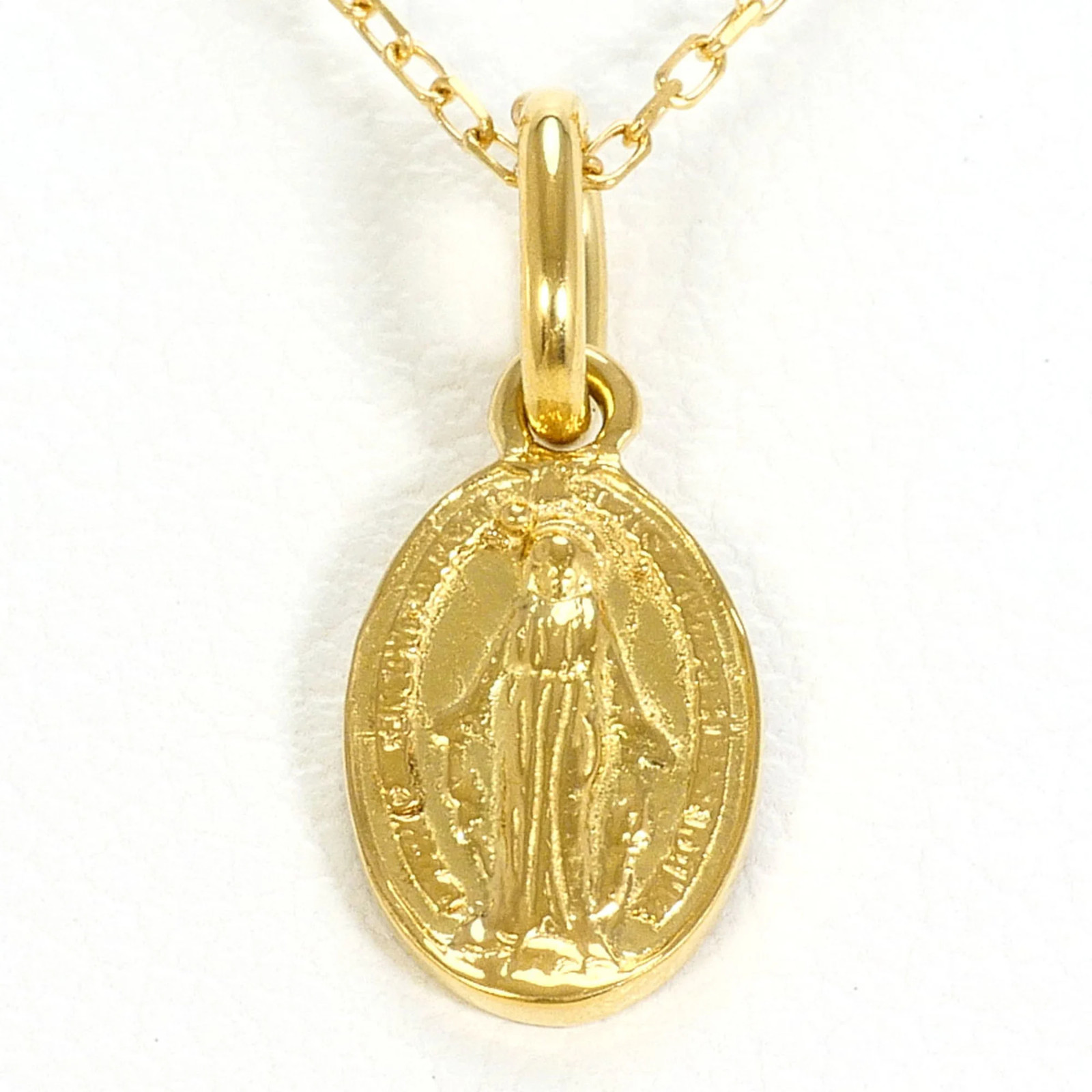 18K (18-karat) Yellow Gold Necklace, Total Weight 1.5g, 40cm, Jewelry GZl1hyj0