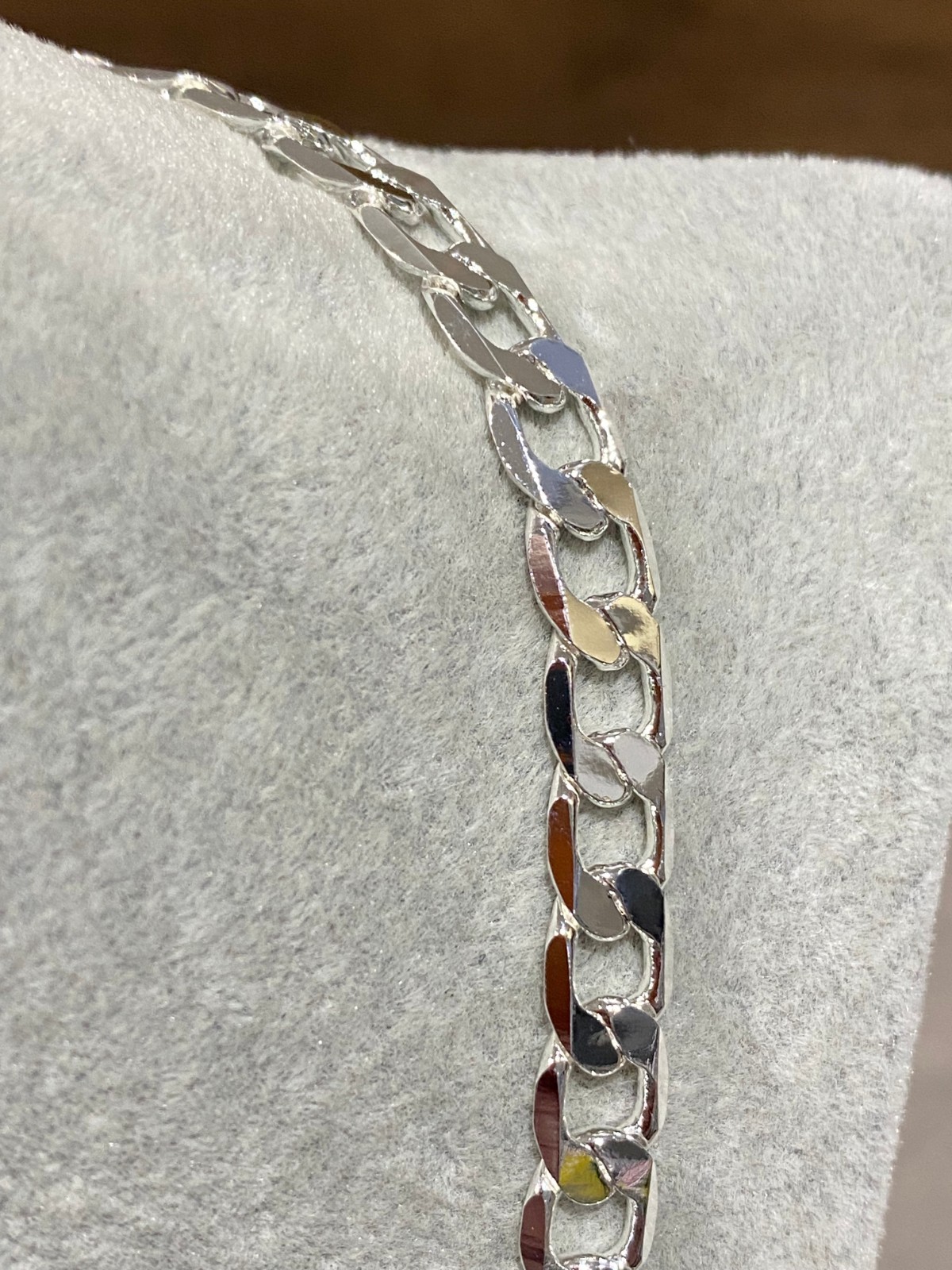 Joblot of Silver Plated Chains x30 All In – | 10x 20″ | 10x 22″ | 10x 24″ | 8mm