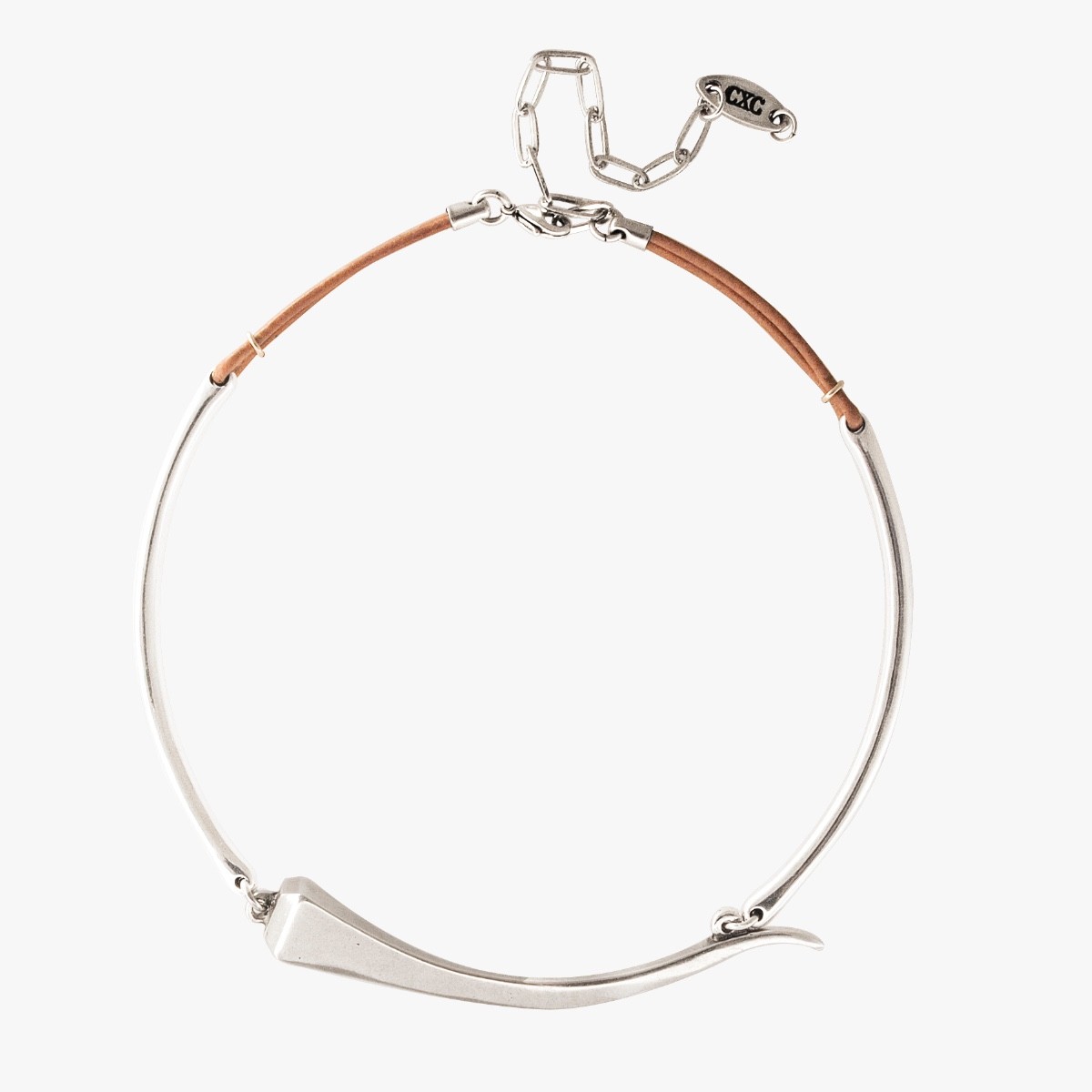 CXC Jewlery silver plated necklace made in Spain