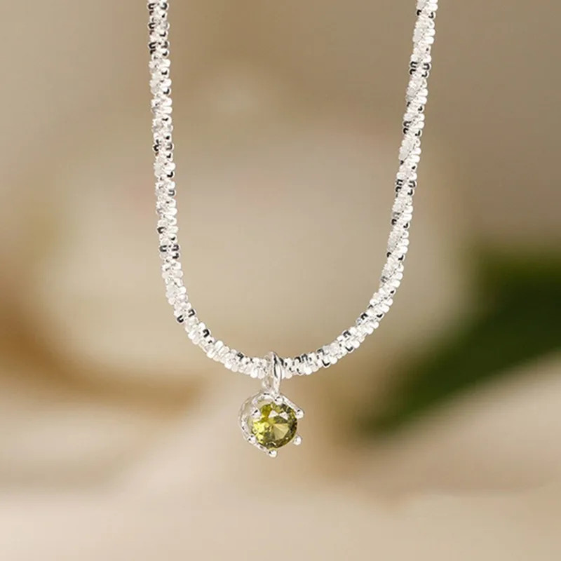 Andara Luxury 925 Sterling Silver AAAAA Fashion CZ Pendant Necklace