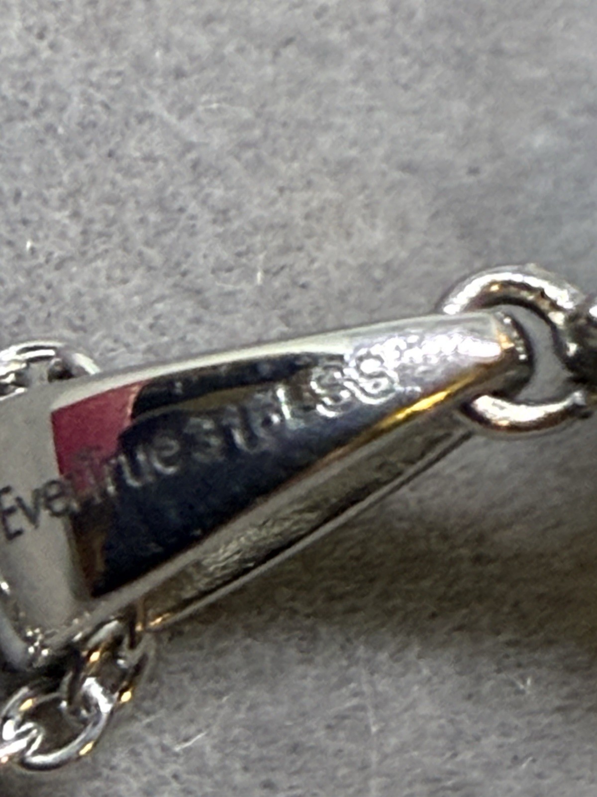 Middle EasterInspired Laboradite Pendant and 20 In. St. Steel Chn. Mag. Closure,