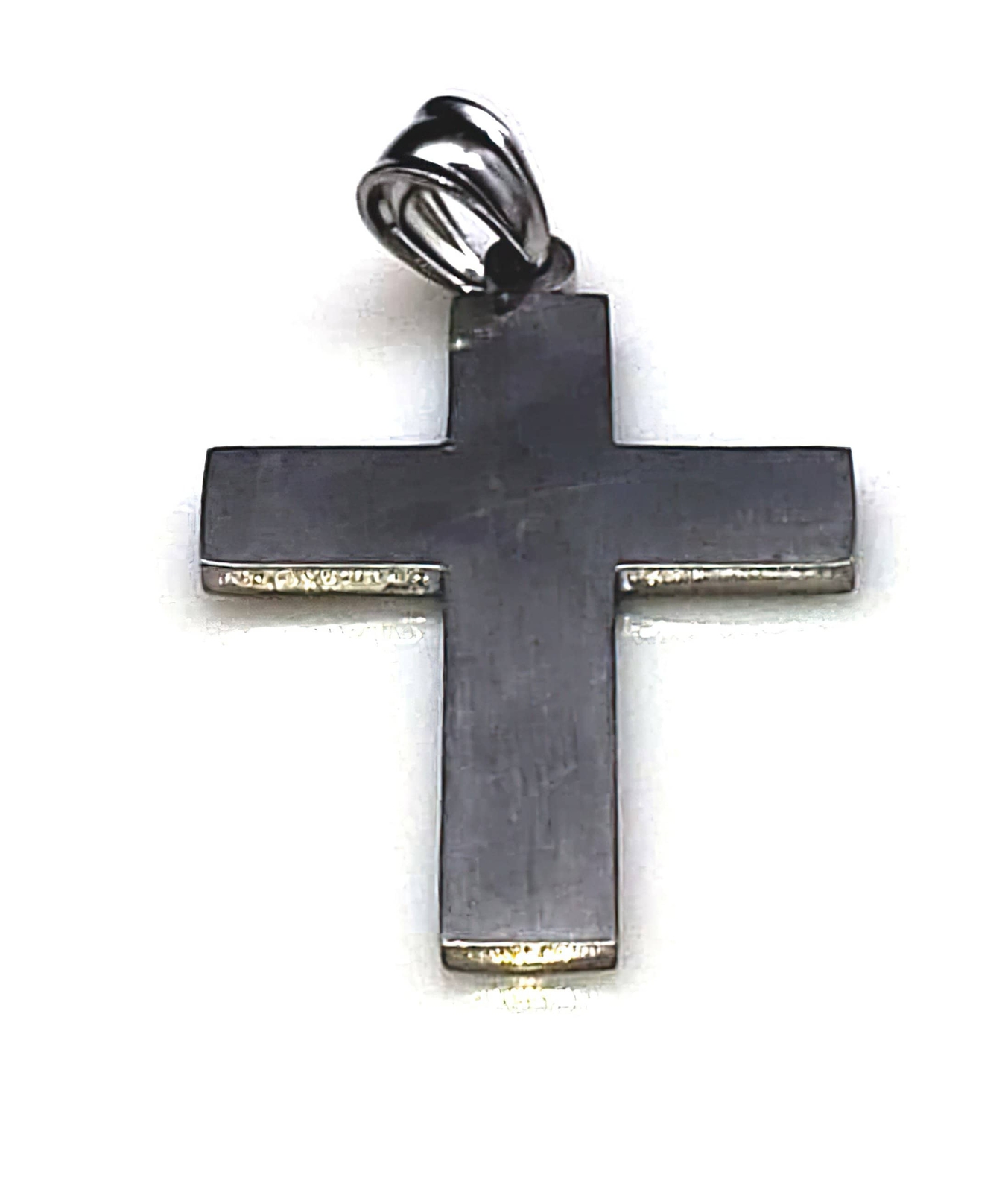 American Flag Cross Independence Day 4th of July Necklace