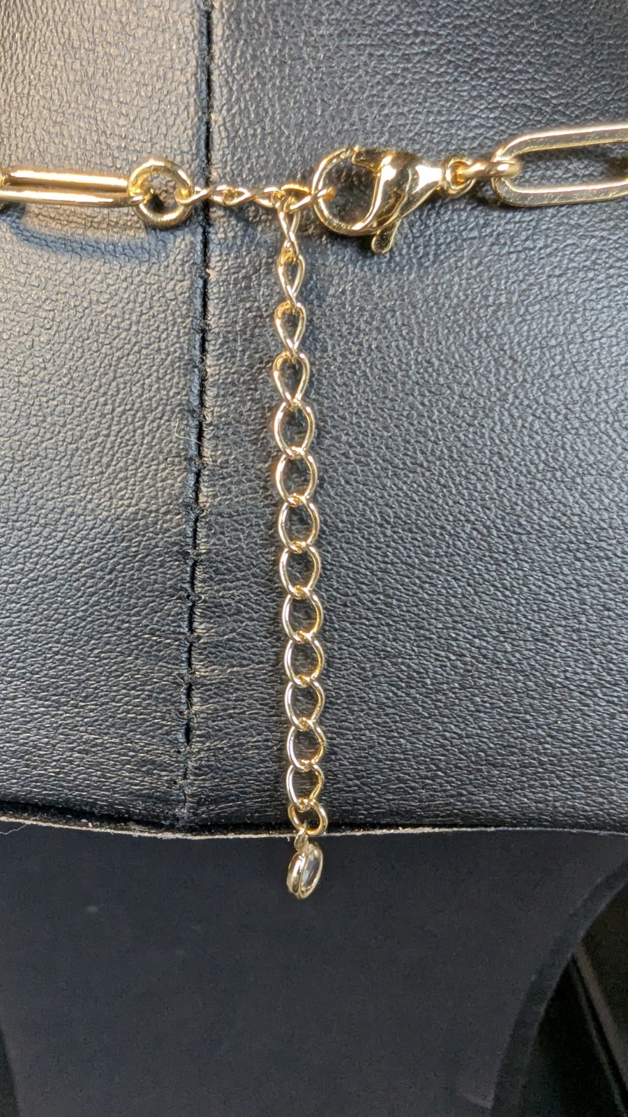 Gold Tone Chain Necklace Lot of 3 – Paperclip & Cable Styles – Layering