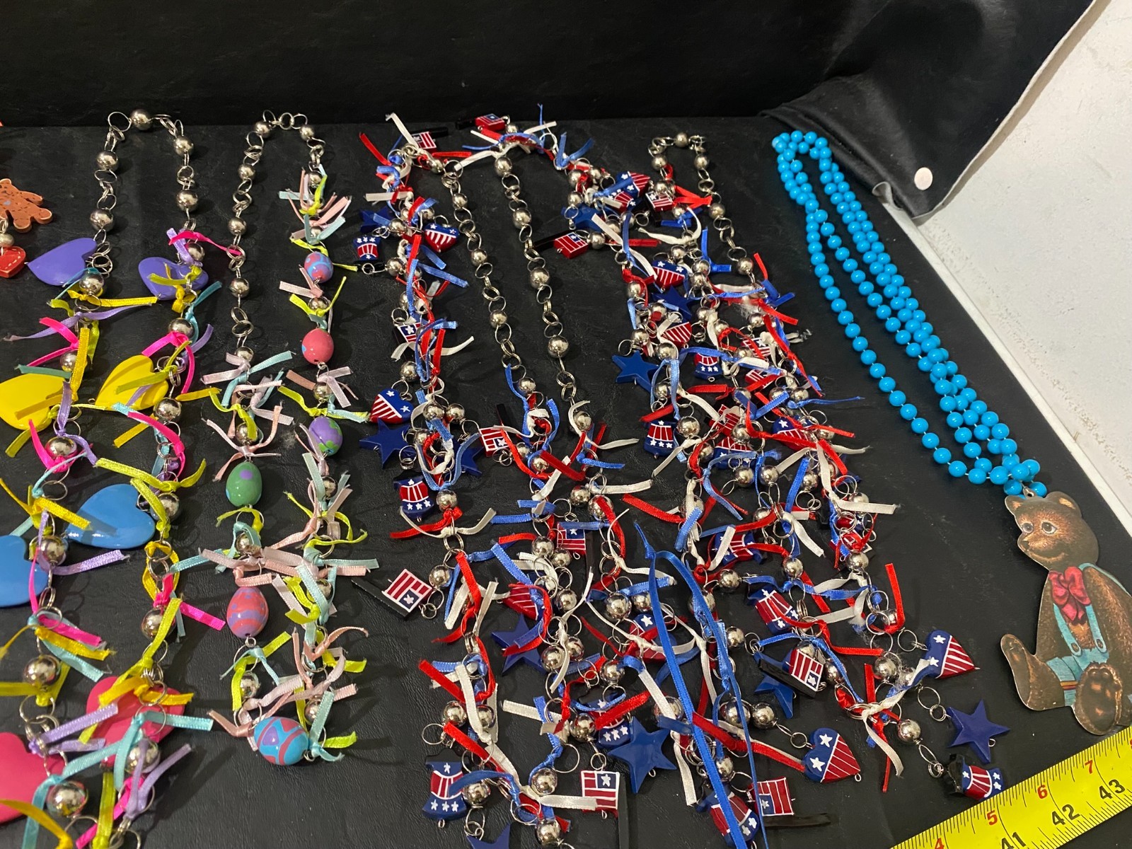 festive Necklace lot 30+ necklaces pendant chain charm many handmade holiday +