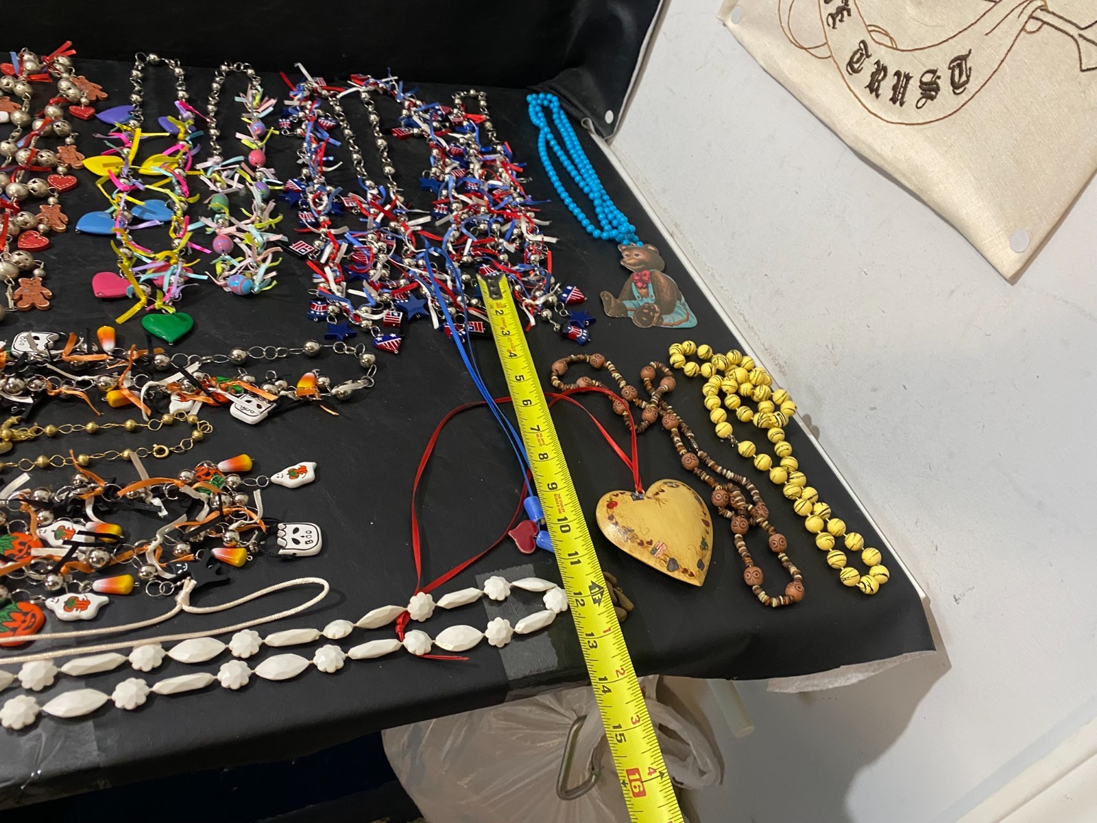 festive Necklace lot 30+ necklaces pendant chain charm many handmade holiday +