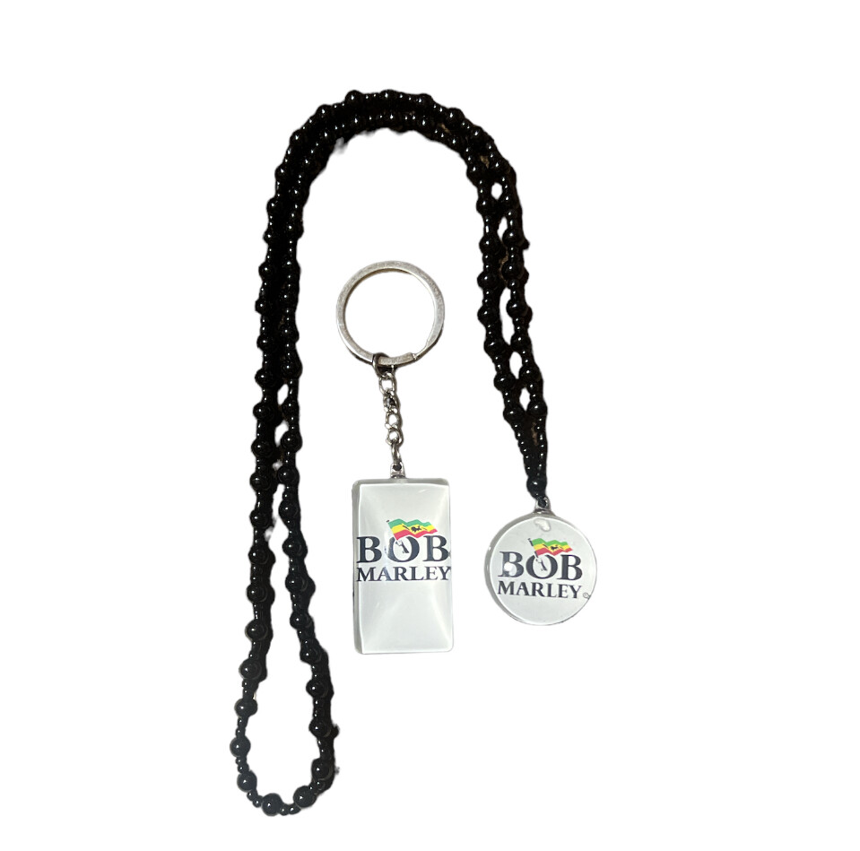 Unisex Women MenEthnic necklace and key chain with country flags
