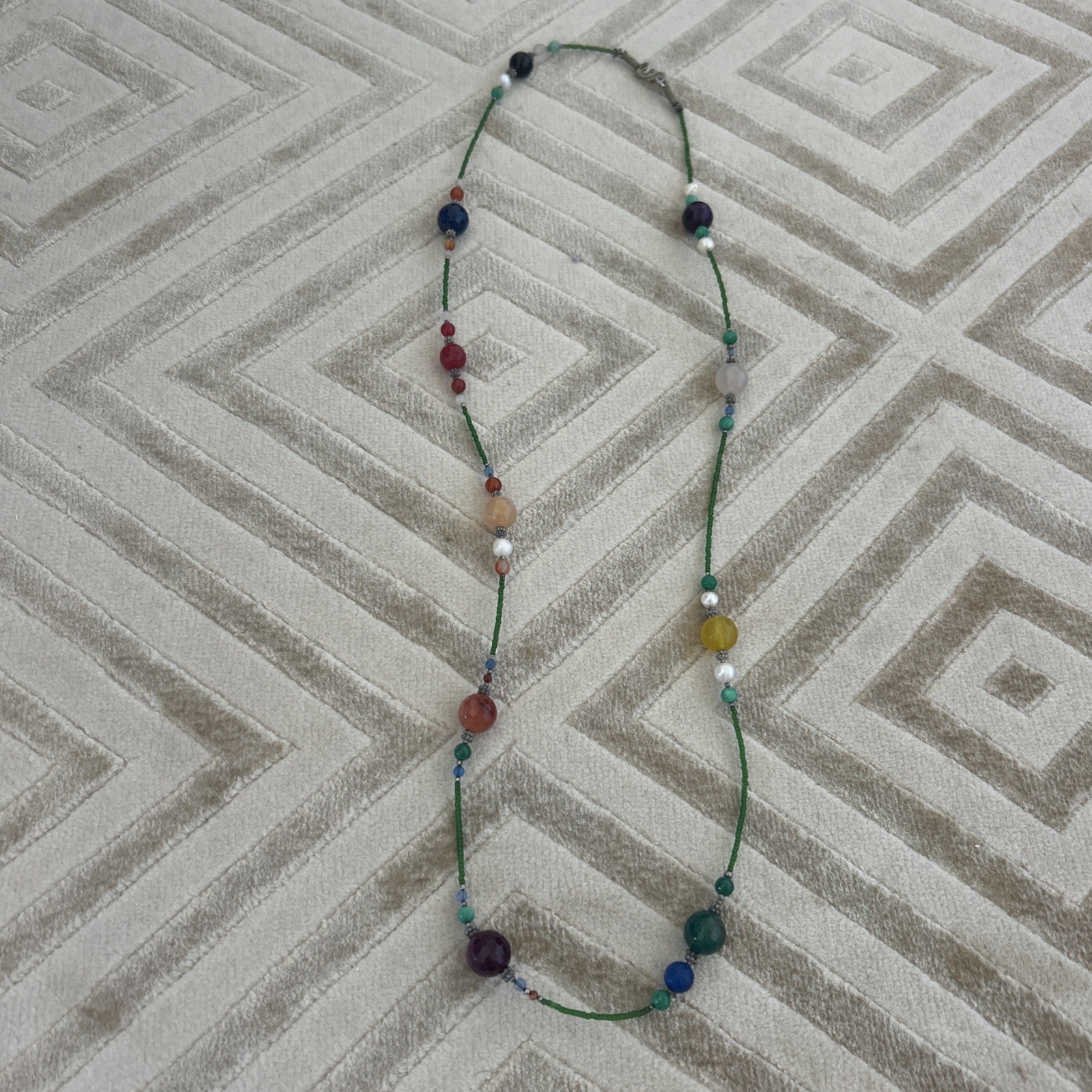 Long Beaded Necklace