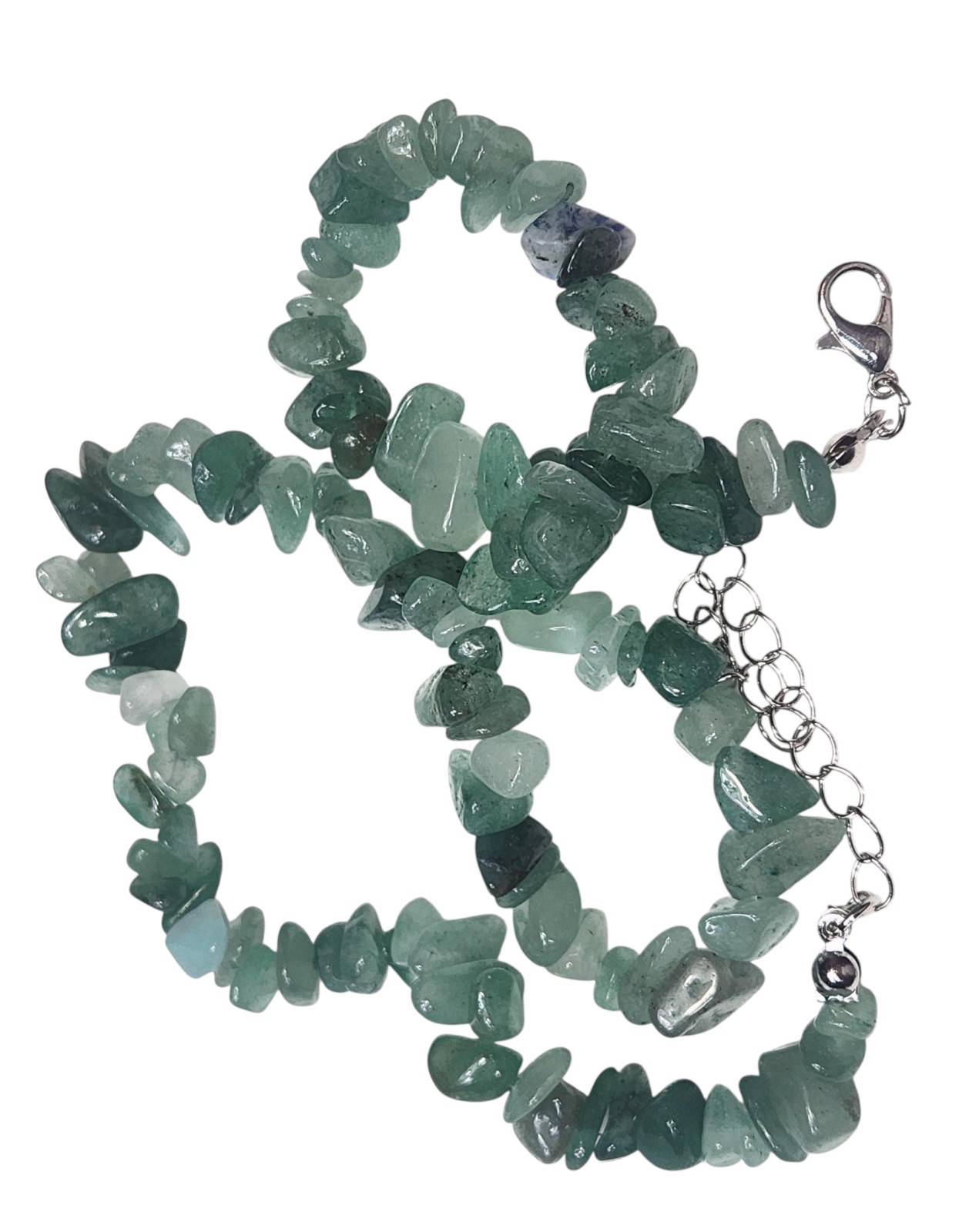 Gemstone Chip Strands – Prayer, Resistance, Love, Comfort Beads-Green Aventurine