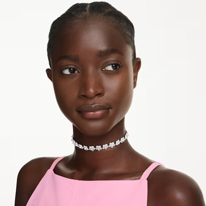 Swarovski Ariana Grande x Swarovski Necklace with a tight band