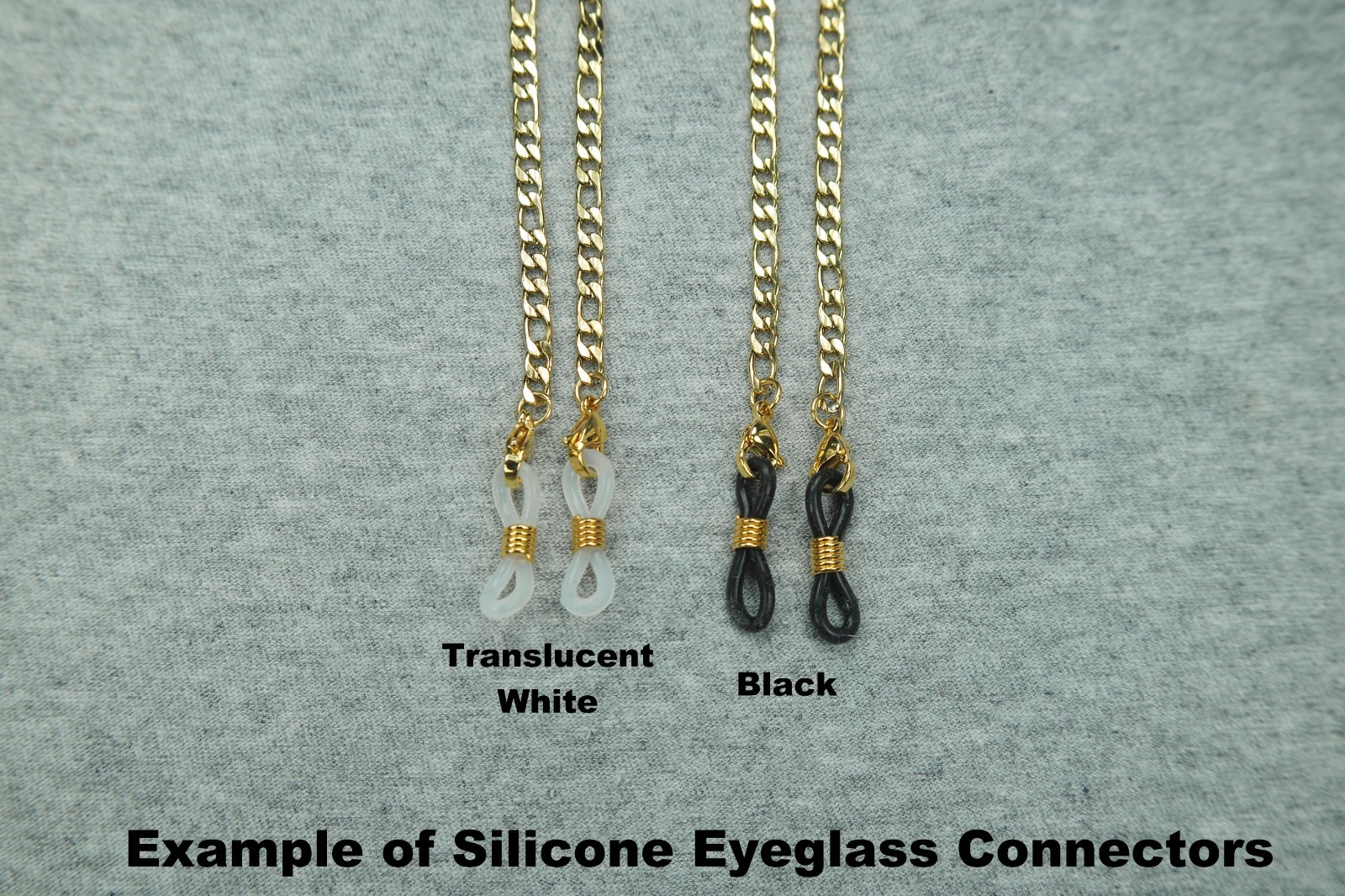 Gold Plated Stainless Steel FIGARO Chain 3 or 4mm wide, any Length Made to Order
