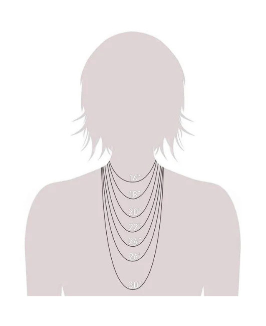 14K Solid Yellow Gold Round Box Chain Necklace Real Gold Chain 16″-24″