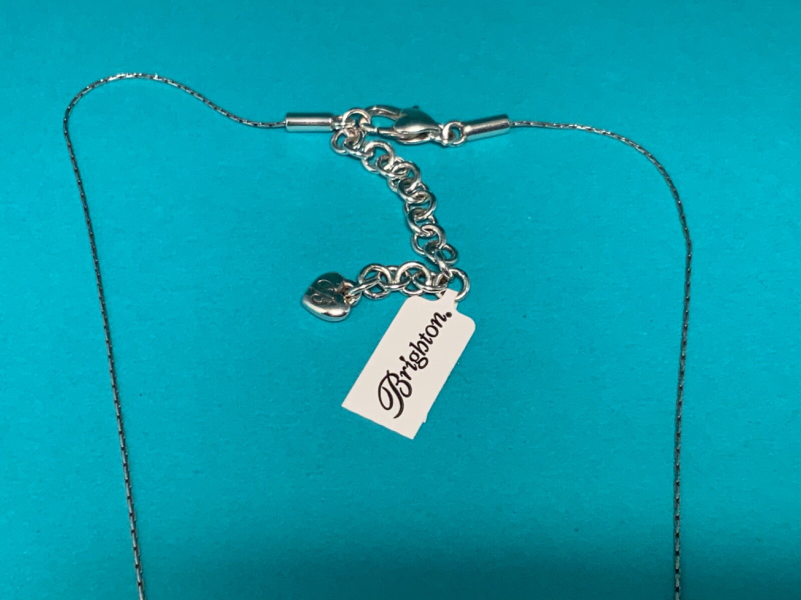 🌸 BRIGHTON Necklace Silver Round Triple Disc “Marrakesh” 16-18” (N26)NWT🌸
