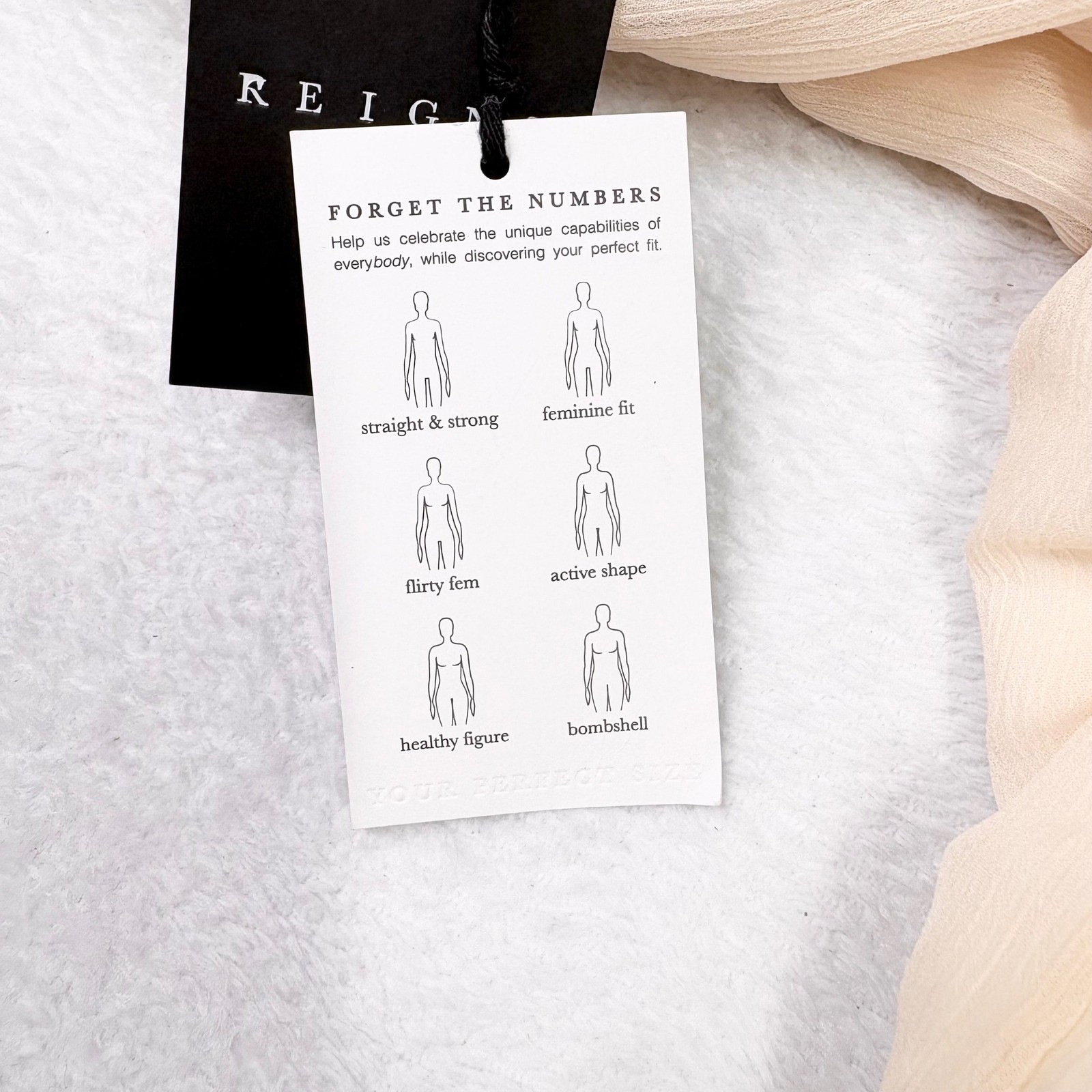 Reigns by Savannah Fellers The Estelle Braided Chiffon Necklace Ivory One Size