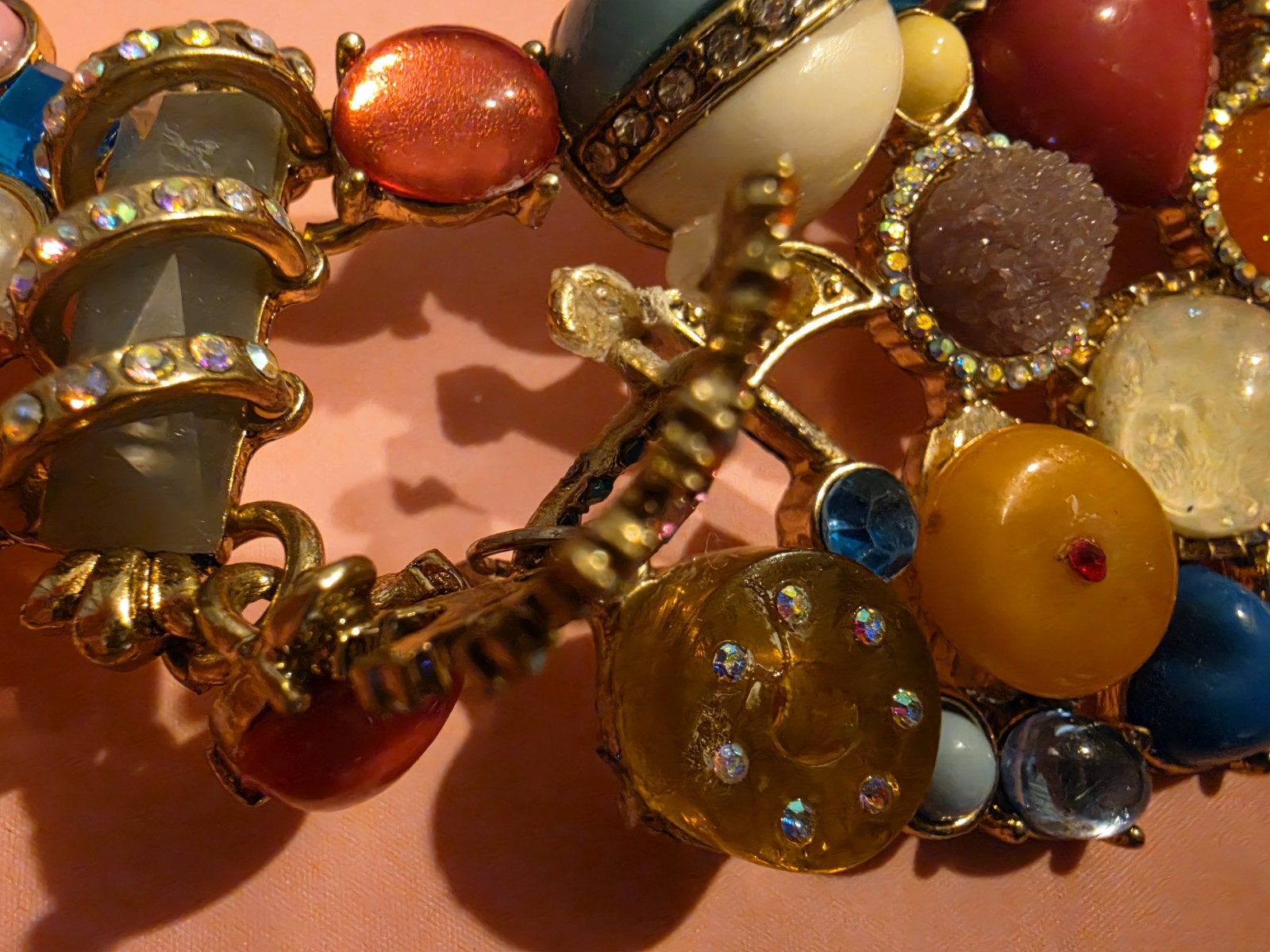 Betsey Johnson preowned Necklace with defects. Trolls Collection