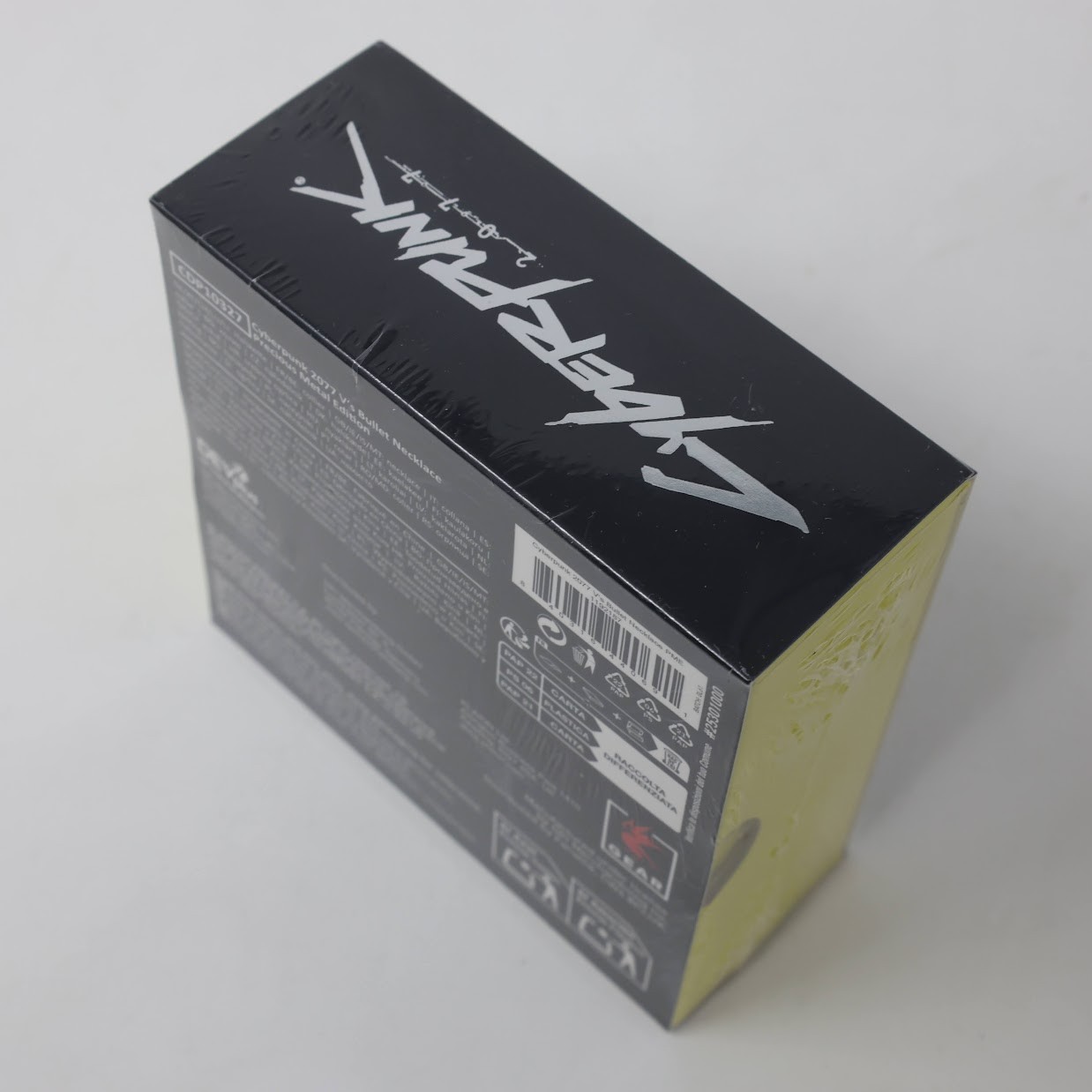Cyberpunk 2077 V’S Bullet Necklace PRECIOUS METAL EDITION 24K Gold Plated Charm