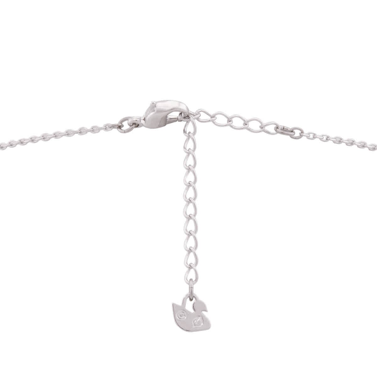 Swarovski Attract Soul Rhodium Plated Heart Necklace
