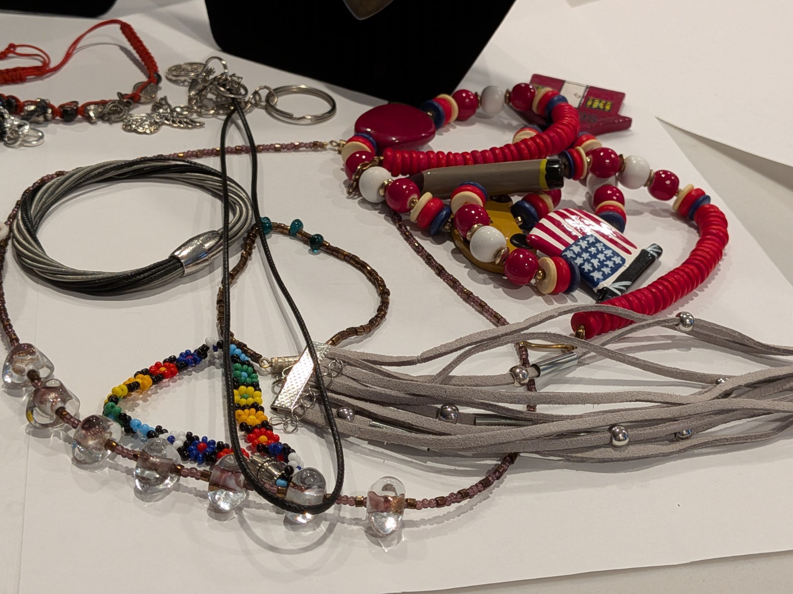 Assorted Fashion Jewelry Lot – Necklaces Bracelets and wearables