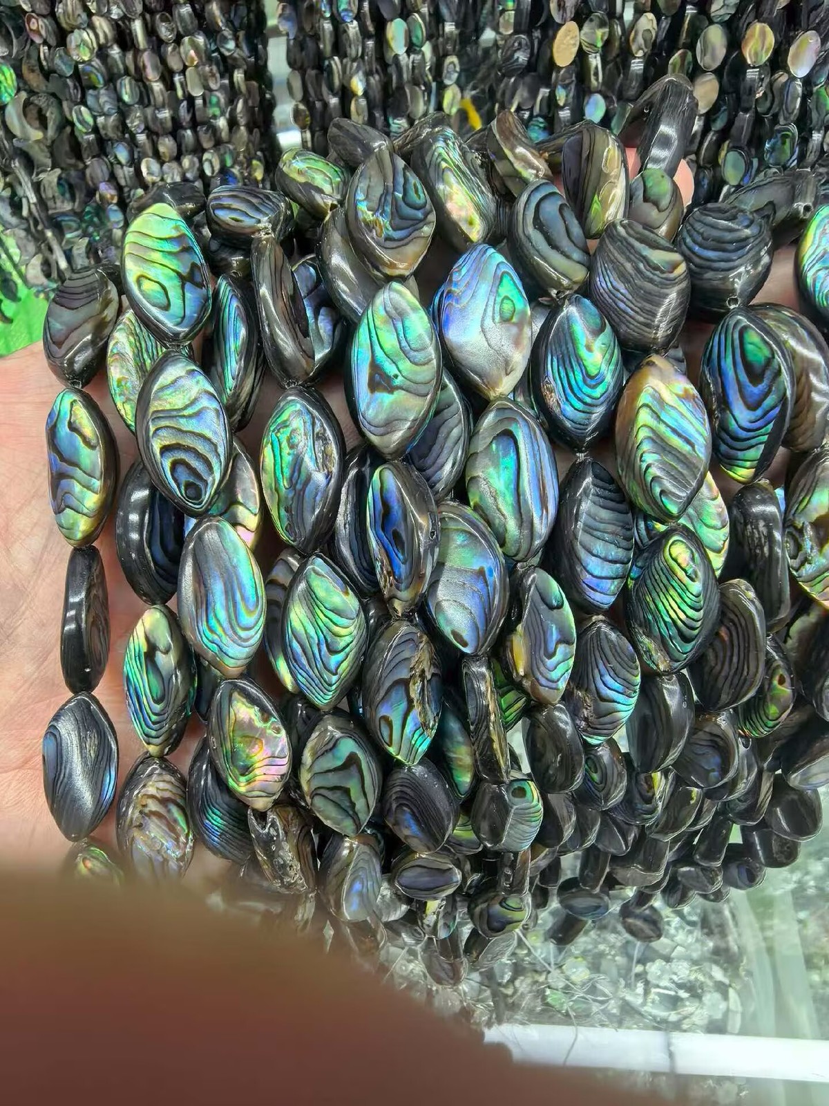 12*22mm Baroque Beaded Necklace Bead Abalone Shell DIY Necklace Jewelry