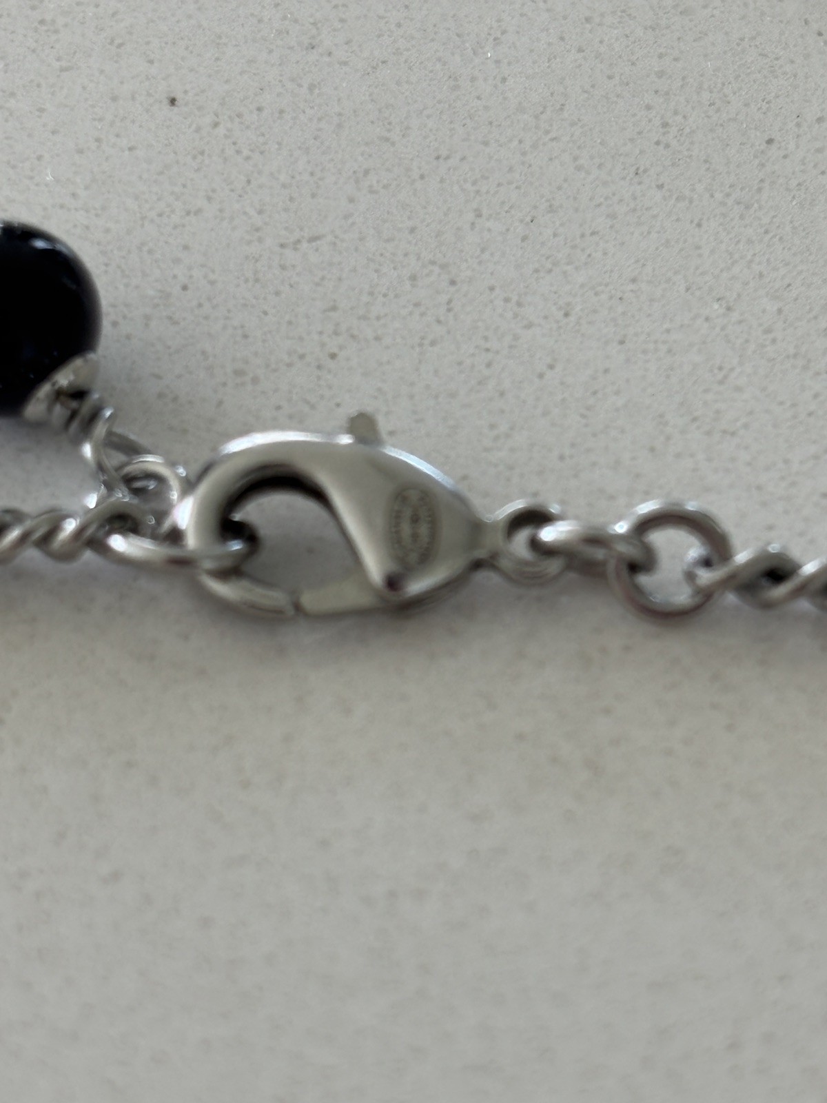 CHANEL Pendant CC Logo with Rhinestone Necklace – Excellent preowned.