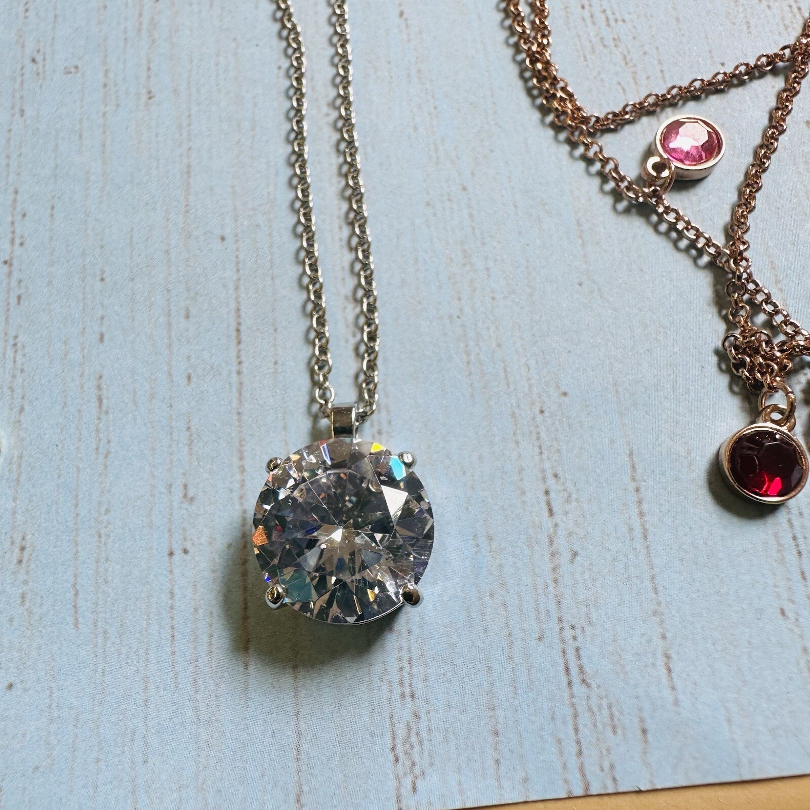 Dainty Necklace Lot See Description For Details